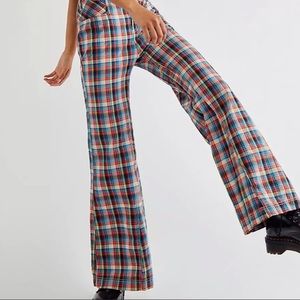 Free People Cristina Low Rise Flare Pants. New with tags.